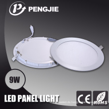 9W weiße LED Panellight für zu Hause mit CE (PJ4026)
